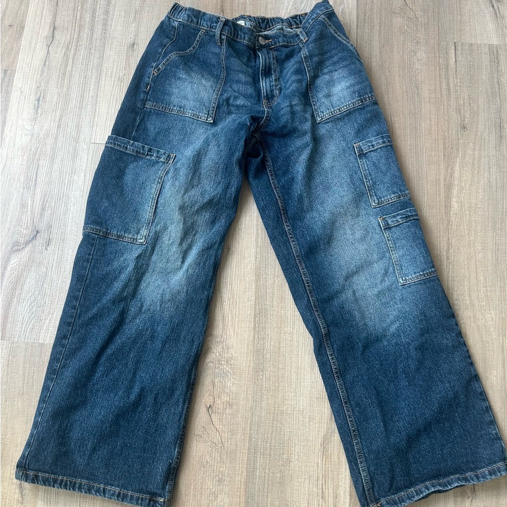 No Boundaries Jean wide leg sixe L